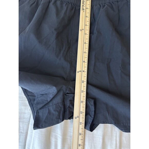 MADEWELL $50 Pull On Black Shorts‎ with Front Pockets Black SMALL NWT - Picture 7 of 9
